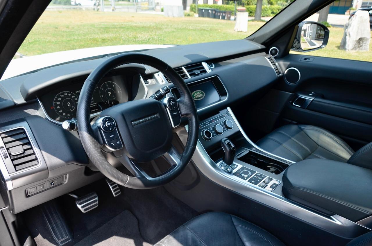 LAND ROVER RANGE ROVER SPORT 3.0 TDV6 HSE DYNAMIC 249cv AUTO, SERVICE UFF LAND ROVER, UFF ITALIANA, UNICOPROP, EURO 6B, TETTO, RETROCAMERA, PERMUTE