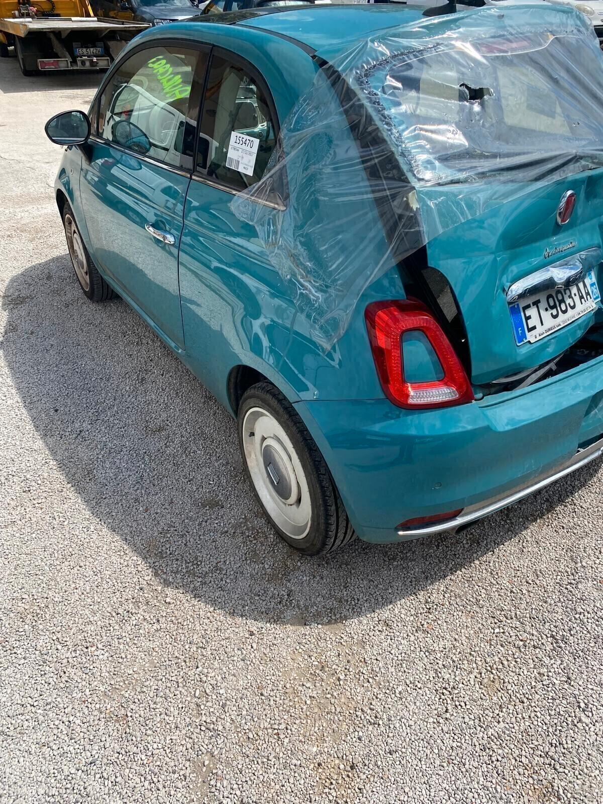 Fiat 500 ANNIVERSARIO SINISTRATA