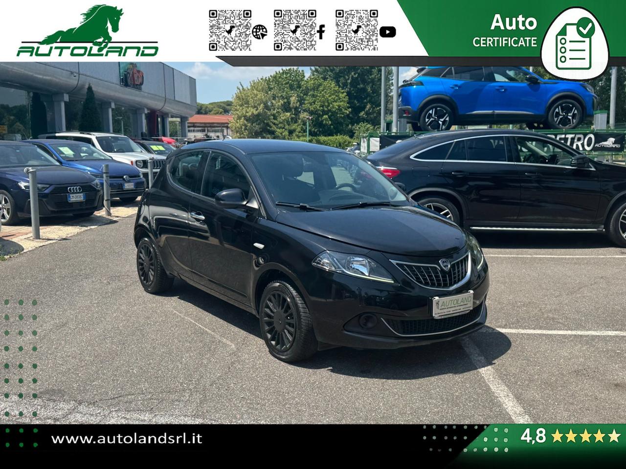 Lancia Ypsilon 1.0 firefly hybrid Silver s&s 70cv