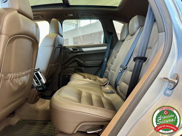 PORSCHE Cayenne 3.0 S Hybrid *TETTO*BOSE*ACC*SERVICE*PELLE COCOA*