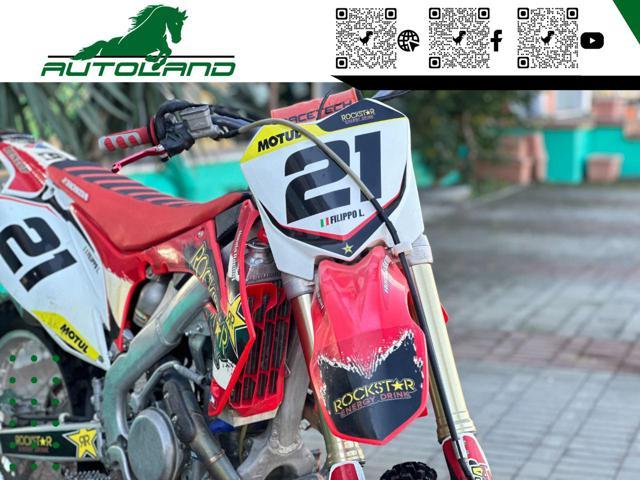 HONDA CRF 450 R Solo2.4Ore*Scarico Akrapovic*Gomme 90%