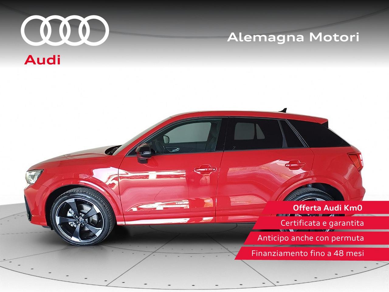 Audi Q2 35 1.5 tfsi identity black s-tronic