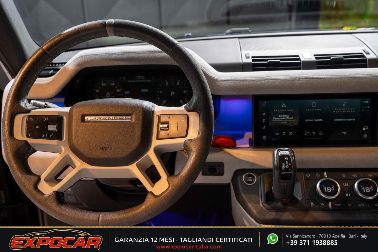 Land Rover Defender 90 3.0D I6 200 CV AWD Auto X-Dynamic HSE