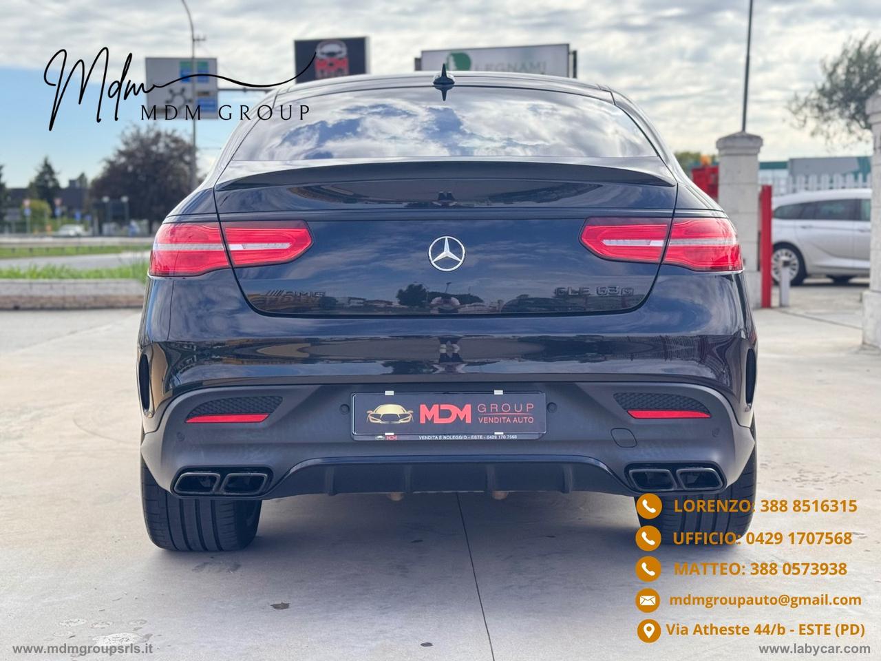 MERCEDES-BENZ GLE 63 S 4Matic Coupé AMG