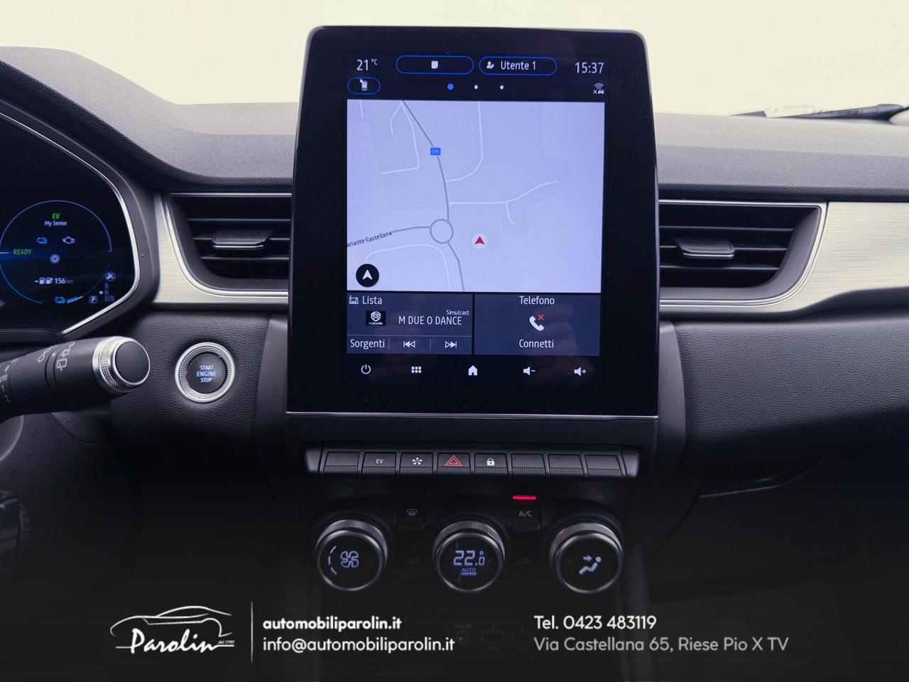 Renault Captur 1.6 E-Tech phev Intens LED-Navi-CarPlay-Telecamera