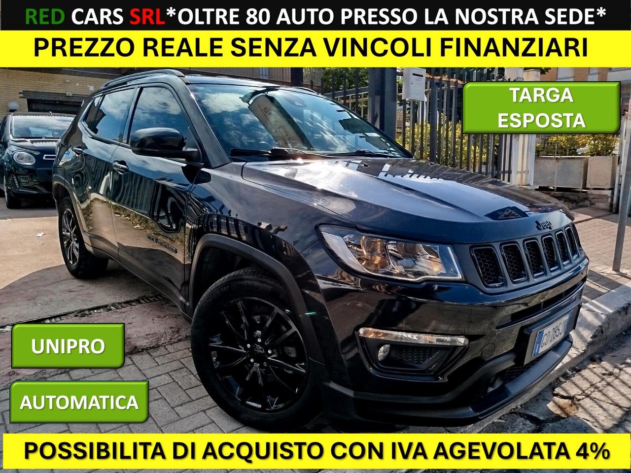 COMPASS NIGHT EAGLE*PREZZO VERO * 1.3-150cv AUTOMATICA