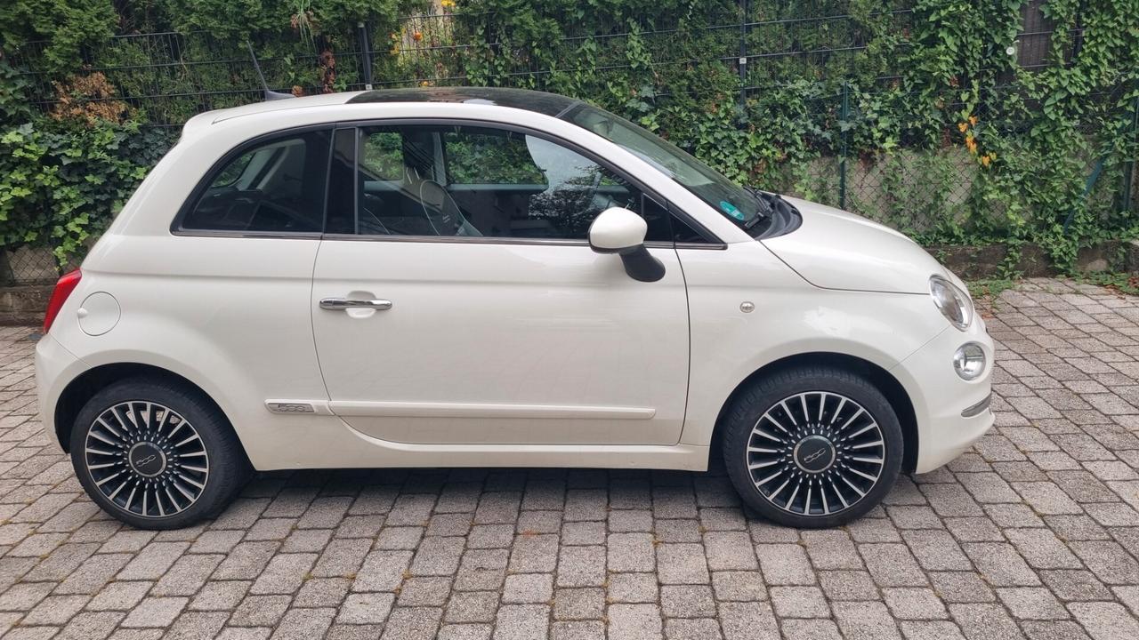 Fiat 500 1.2 Lounge 69cv anno2019 km49000 neopat