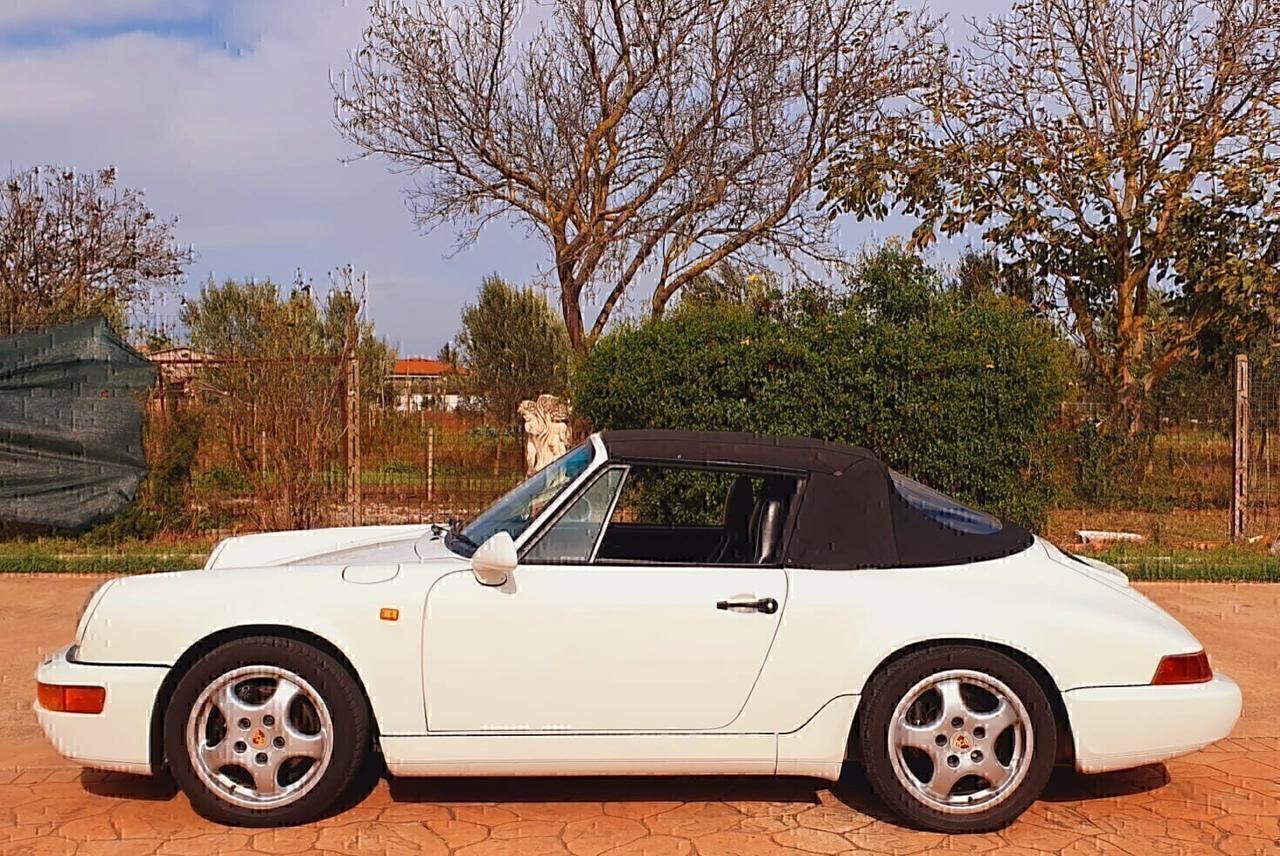 Porsche 964 911 Carrera 2 Cabriolet ASI targa ROMA