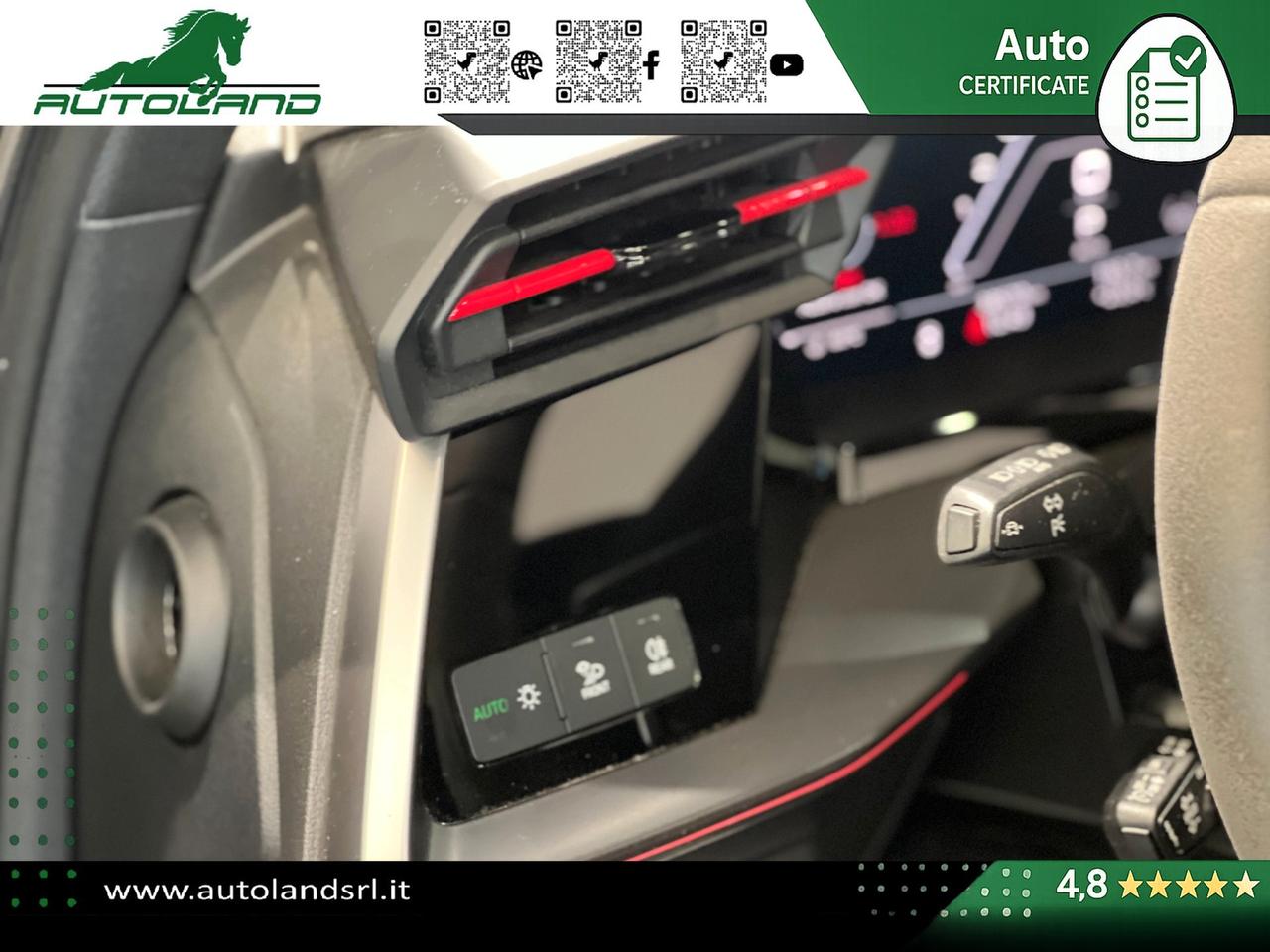 Audi RS3 Sportback 2.5 tfsi quattro s-tronic TETTO - MATRIX- B&O - MASSAGGIO - ACC
