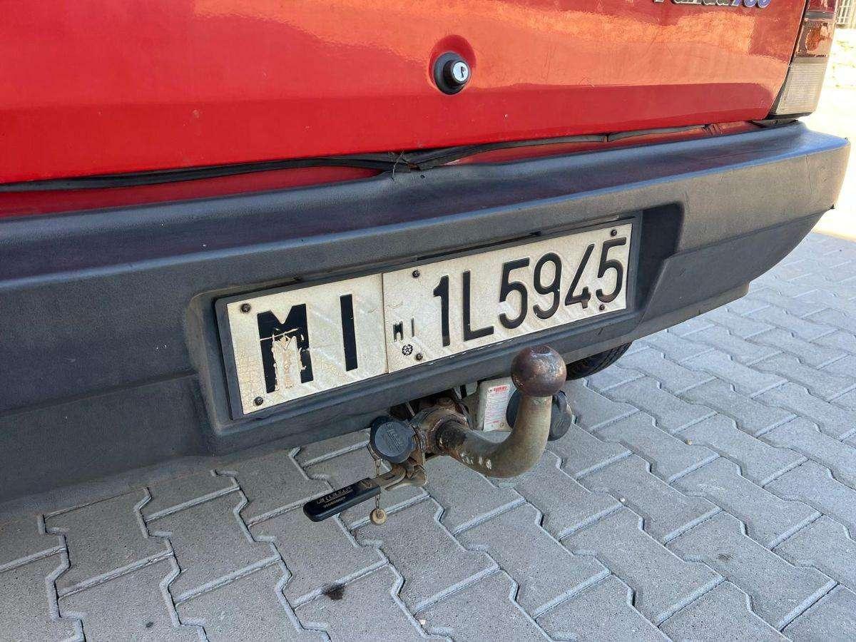 Fiat Panda 750 Young GANGIO TRAINO + CARRELLO OMOLOGATO