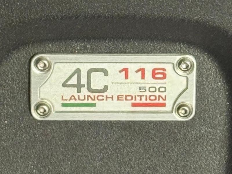 Alfa Romeo 4C Coupe 1750 tbi Competizione 240cv tct LAUNCH EDITION n°116 / 500