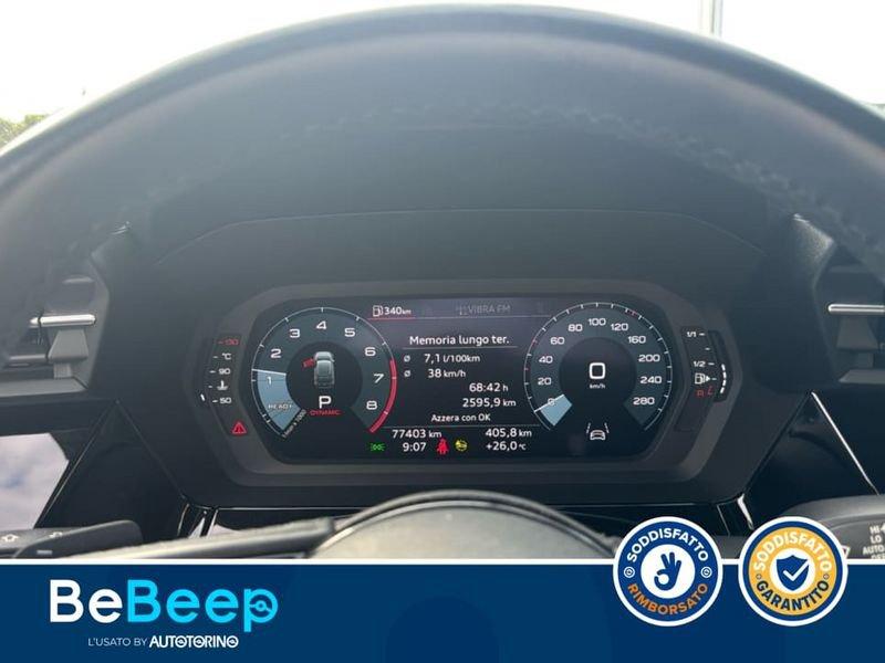 Audi A3 SPORTBACK 35 1.5 TFSI MHEV BUSINESS ADVANCED S-