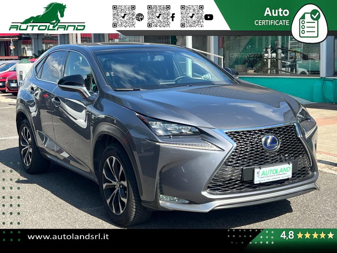 Lexus NX 300h 2.5 F-Sport 4wd