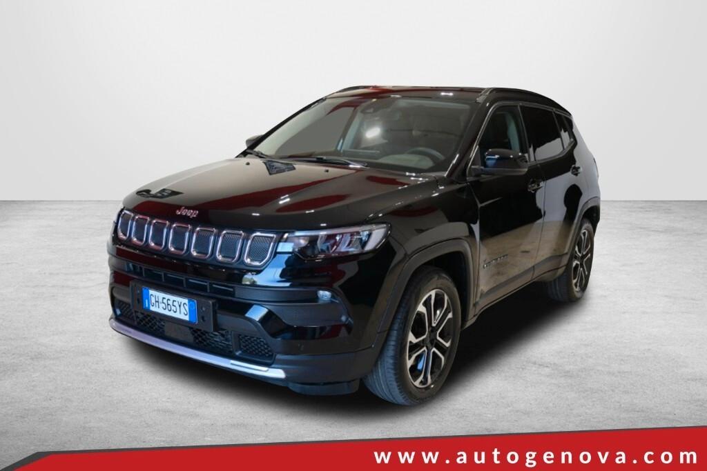 JEEP COMPASS 1.6 M-JET 16V 130CV 6M. 2WD LIMITED ( FARI LED - COCKPIT - ADAPTIVE CRUISE - PELLE - MIRROR - PDC - TELECAMERA POST. - CERCHI 18 )