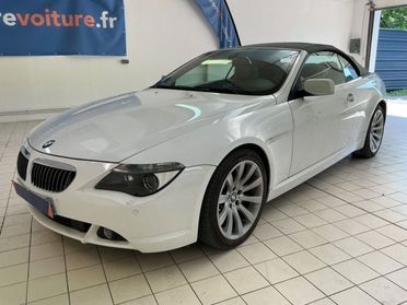 BMW 650 i Cabrio 367CV ! 1 PROPRIETARIO ! BIANCA ORIGINAL