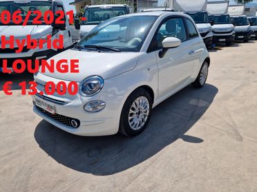 Fiat 500 1.0 70 CV Hybrid LOUNGE