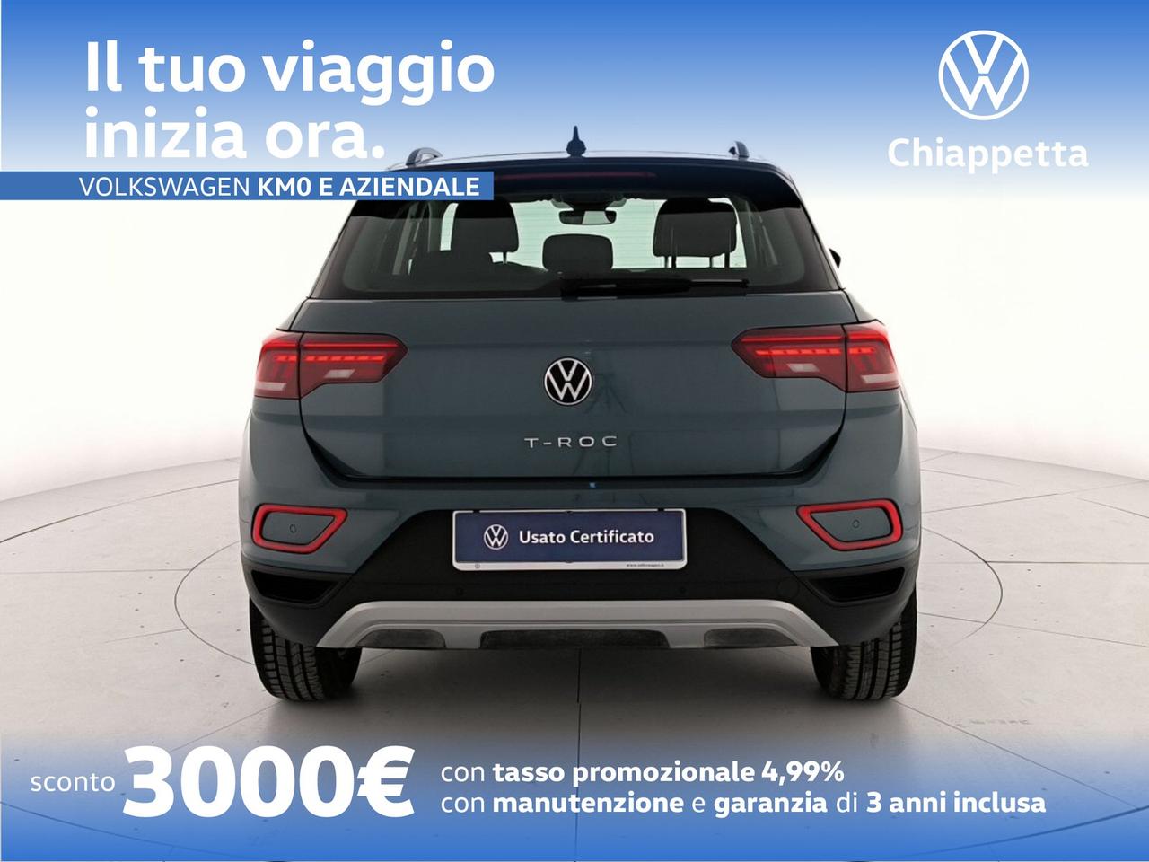 Volkswagen T-Roc 2.0 tdi life 115cv