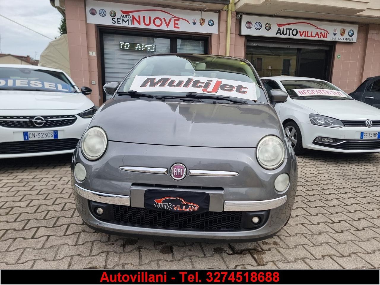 FIAT 500 1.3 MJT 16V 95CV MATT BLACK 2012