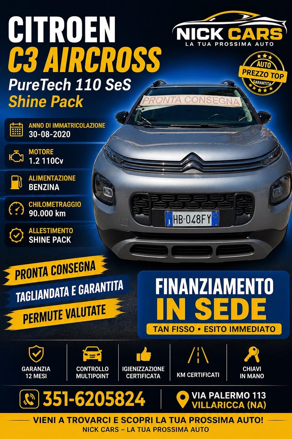 Citroen C3 Aircross PureTech 110 S&S Feel