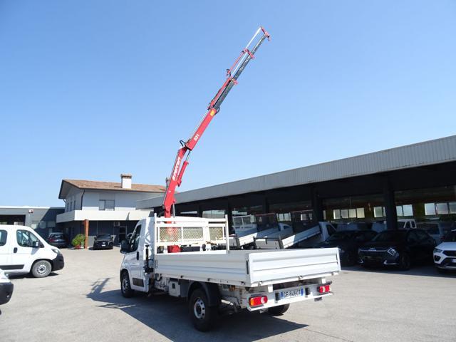 FIAT Ducato 35Q 2.3MJT140CV Maxi PL Cabinato GRU FERRARI