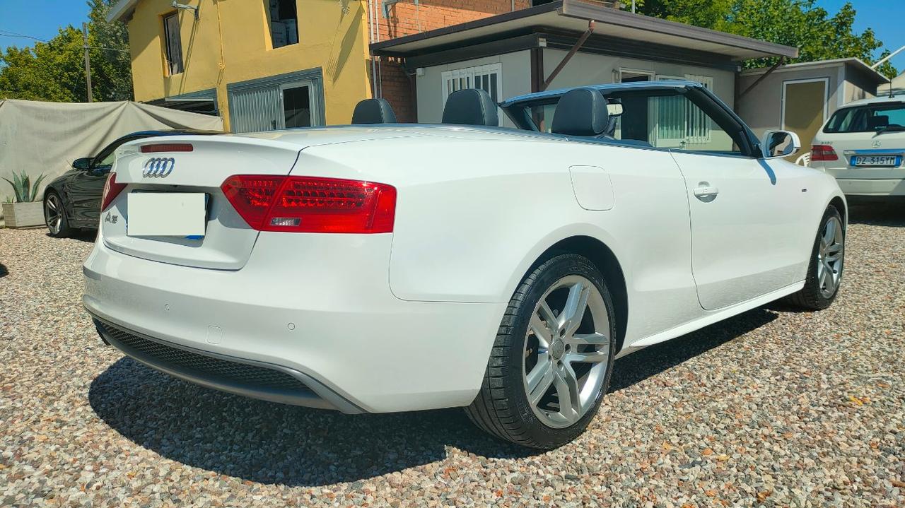 Audi A5 Cabrio 2.0 tdi S-Line 177cv Multitronic 135k KM