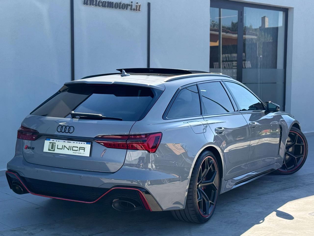 Audi RS6 Avant 4.0 630CV MHEV Performance Quattro TipTronic ITALIANA - TETTO - IVA ESPOSTA