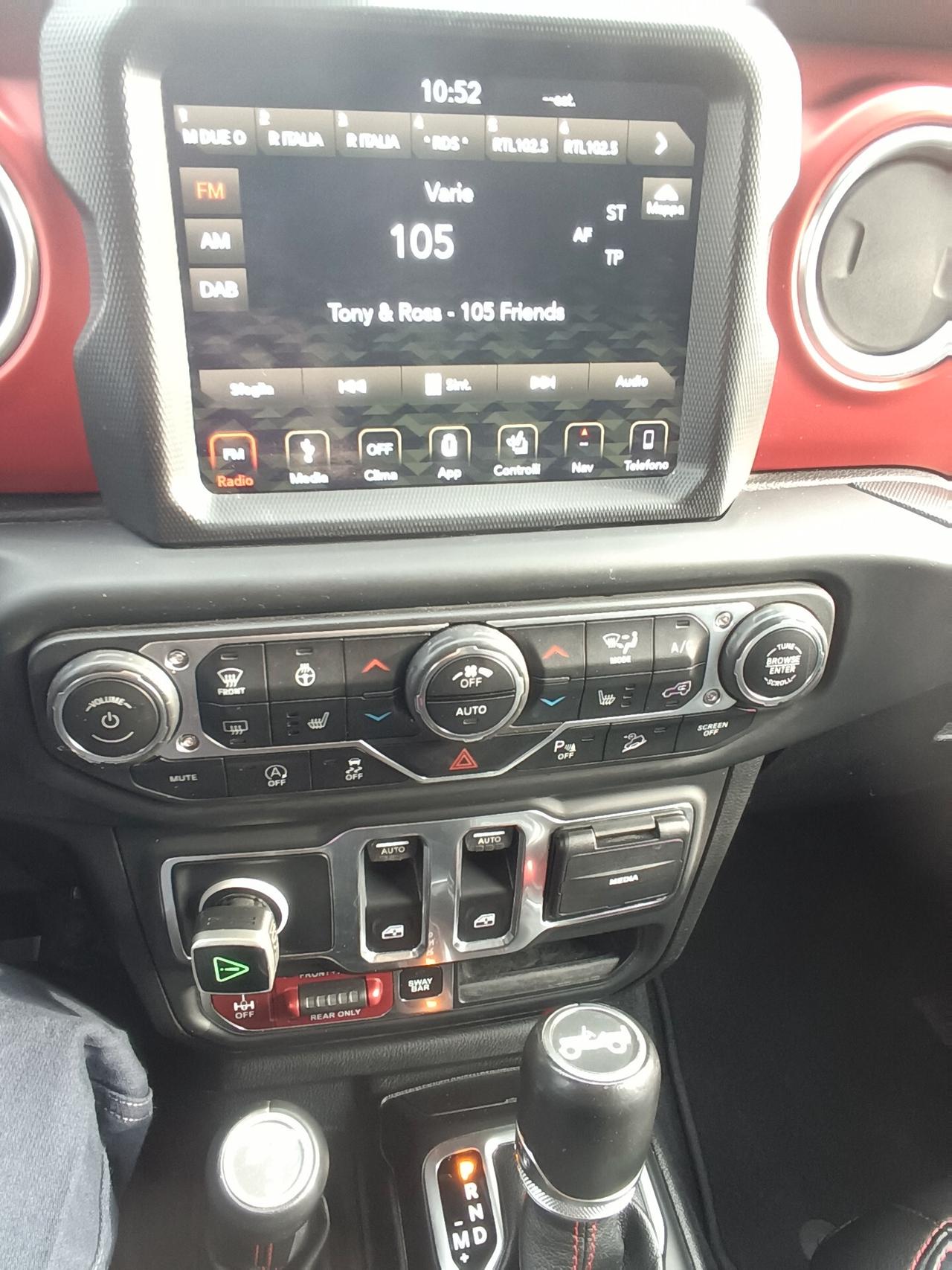 Jeep Wrangler 2.2 Mjt II Rubicon MANUTENZIONE CERTIFICATA