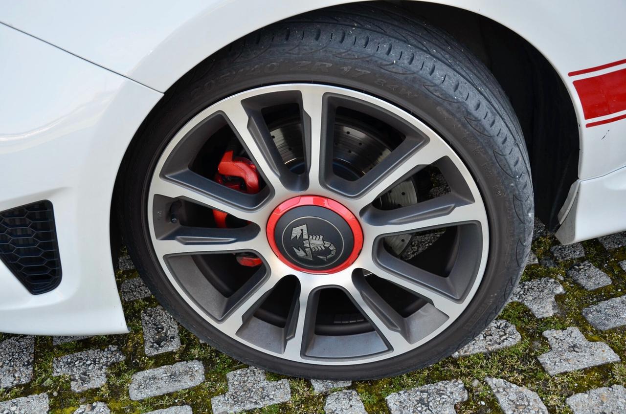 ABARTH 595 TURISMO 1.4 t 165cv, SERVICE CON FATTURE, TETTO, SCARICO RECORD MONZA, XENO, PELLE, PERMUTE