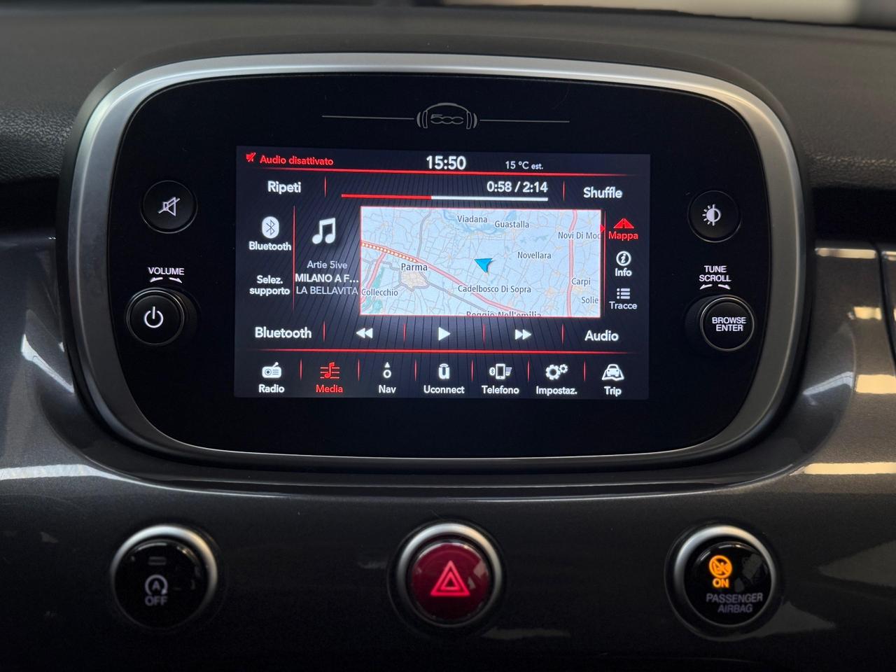 Fiat 500X 1.6 MultiJet 120 CV DCT Lounge