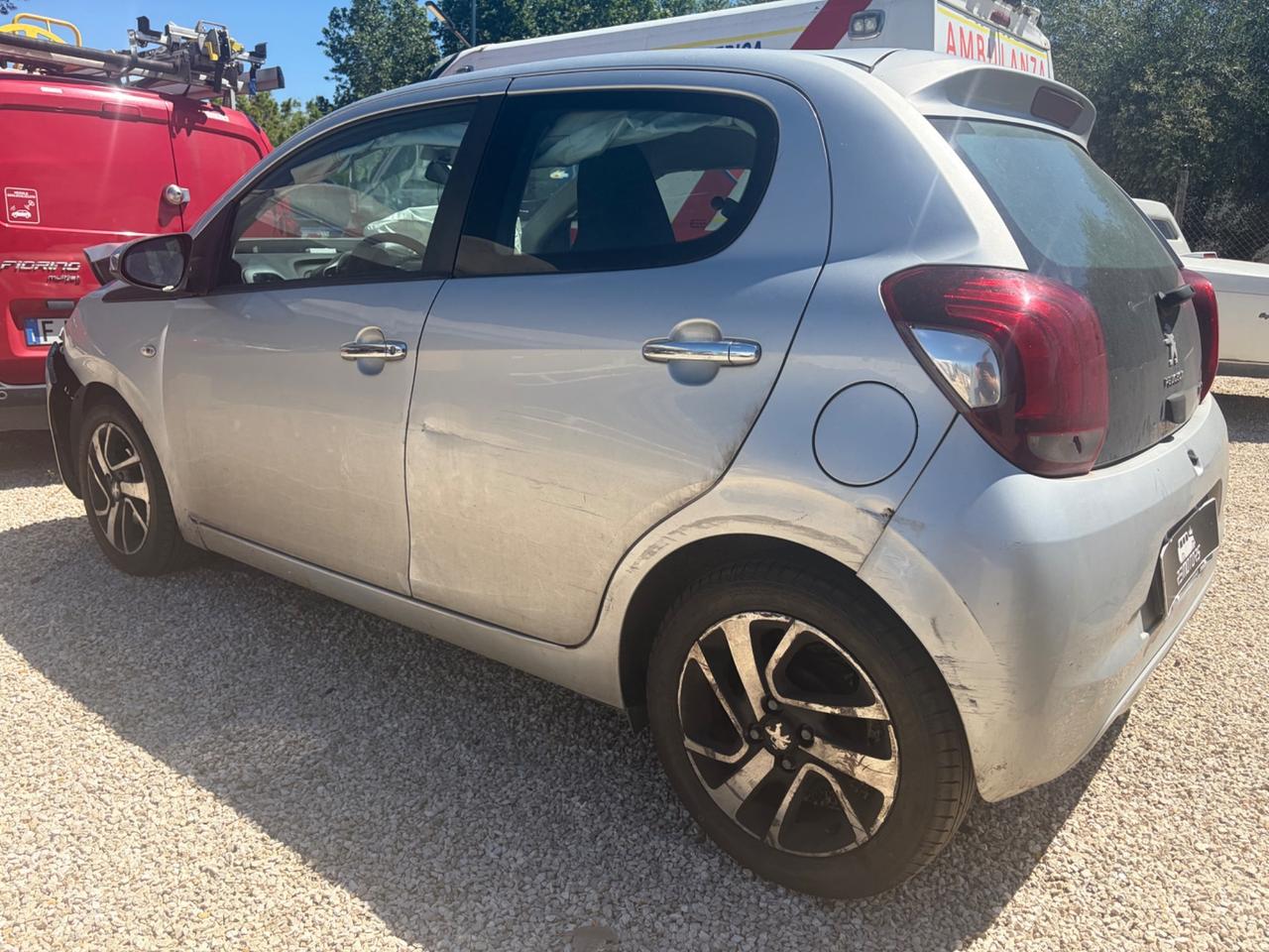 Peugeot 108 Gpl sinistrata