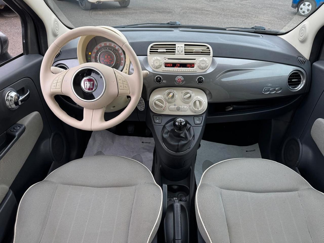 Fiat 500 1.2 BENZ LOUNGE NEOPATENTATI 2009