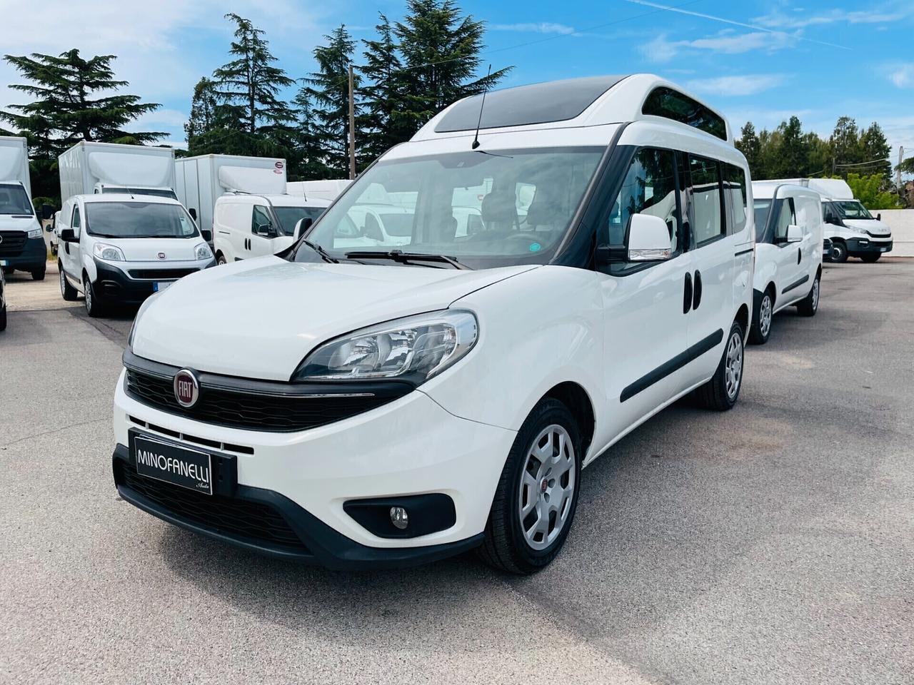 Fiat Doblo 1.6 MJT 16V 120CV CON PEDANA DISABILI ELETTRIC- TETTO ALTO