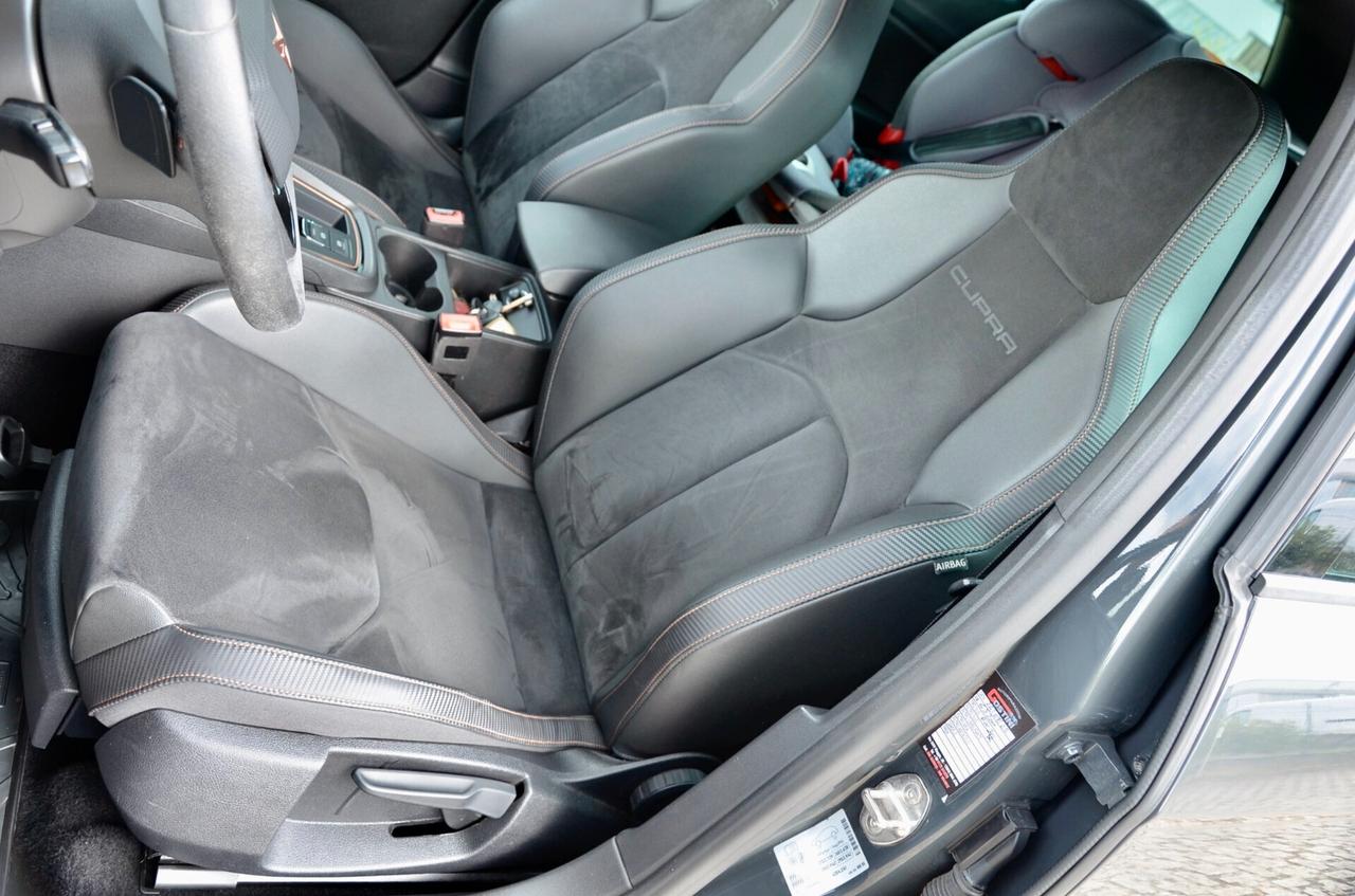 SEAT LEON ST 2.0 TSI CUPRA R 4DRIVE 300cv DSG, UFF ITALIANA, SERVICE UFF SEAT, EURO 6D, SCARICO, FARI LED, PADDLE, NAVI, PERMUTE