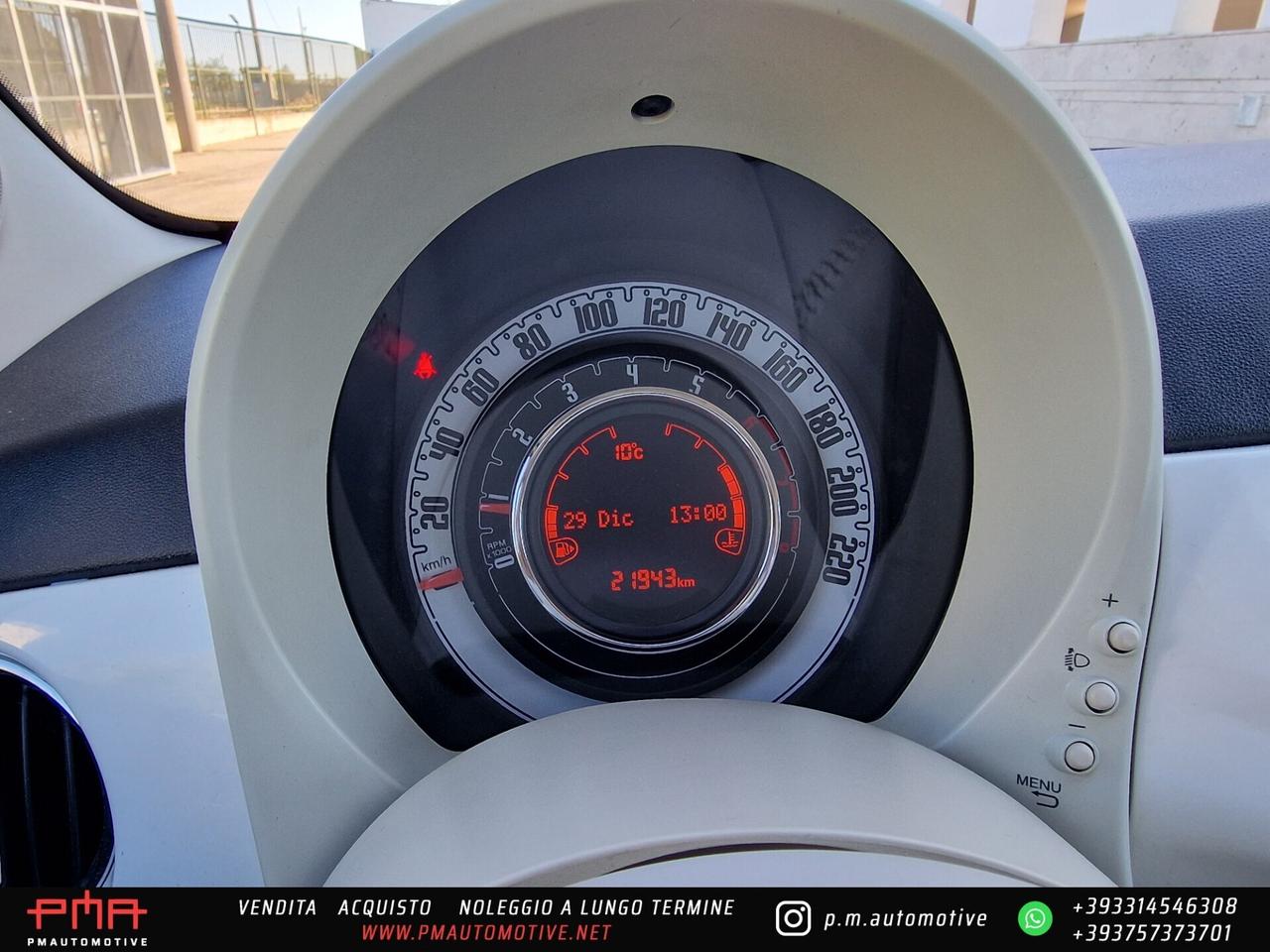 Fiat 500 1.2 Lounge easypower Gpl 69cv my20