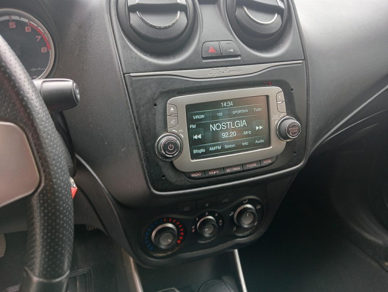 Alfa Romeo MiTo 1.4 CV 78 Progression Uniproprietario