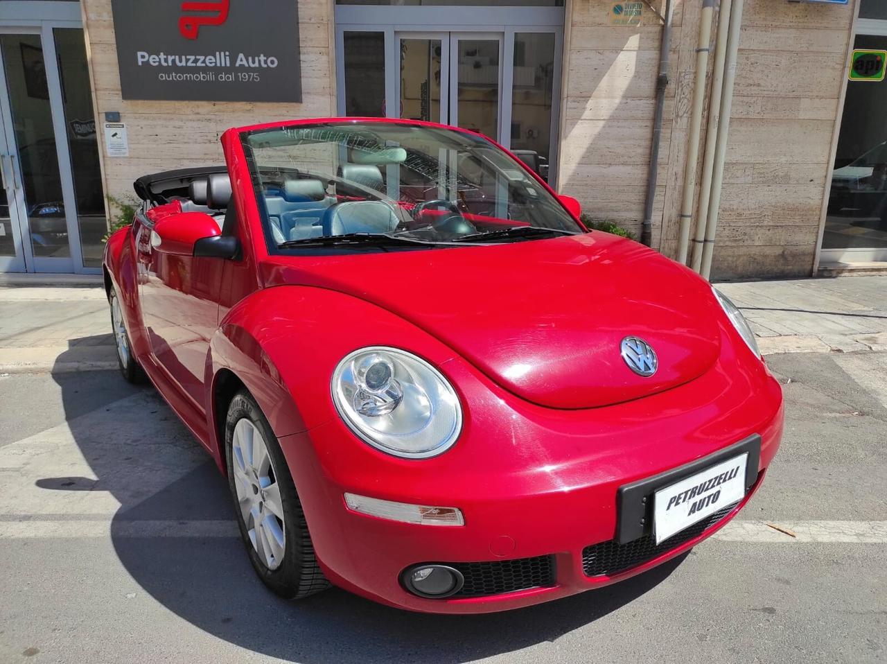 VW NEW BEETLE CABRIO 1.4 UNICO PROPRIETARIO/KMCERT