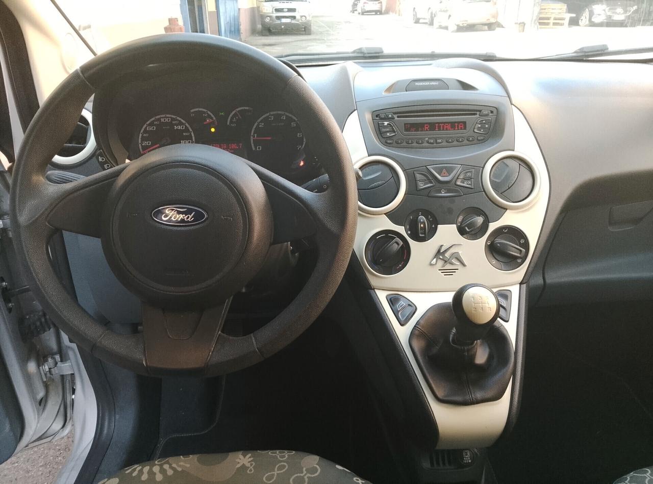 Ford Ka 1.2 69CV, EURO 6 BENZINA, 119.000 KM, UNICO PROPRIETARIO