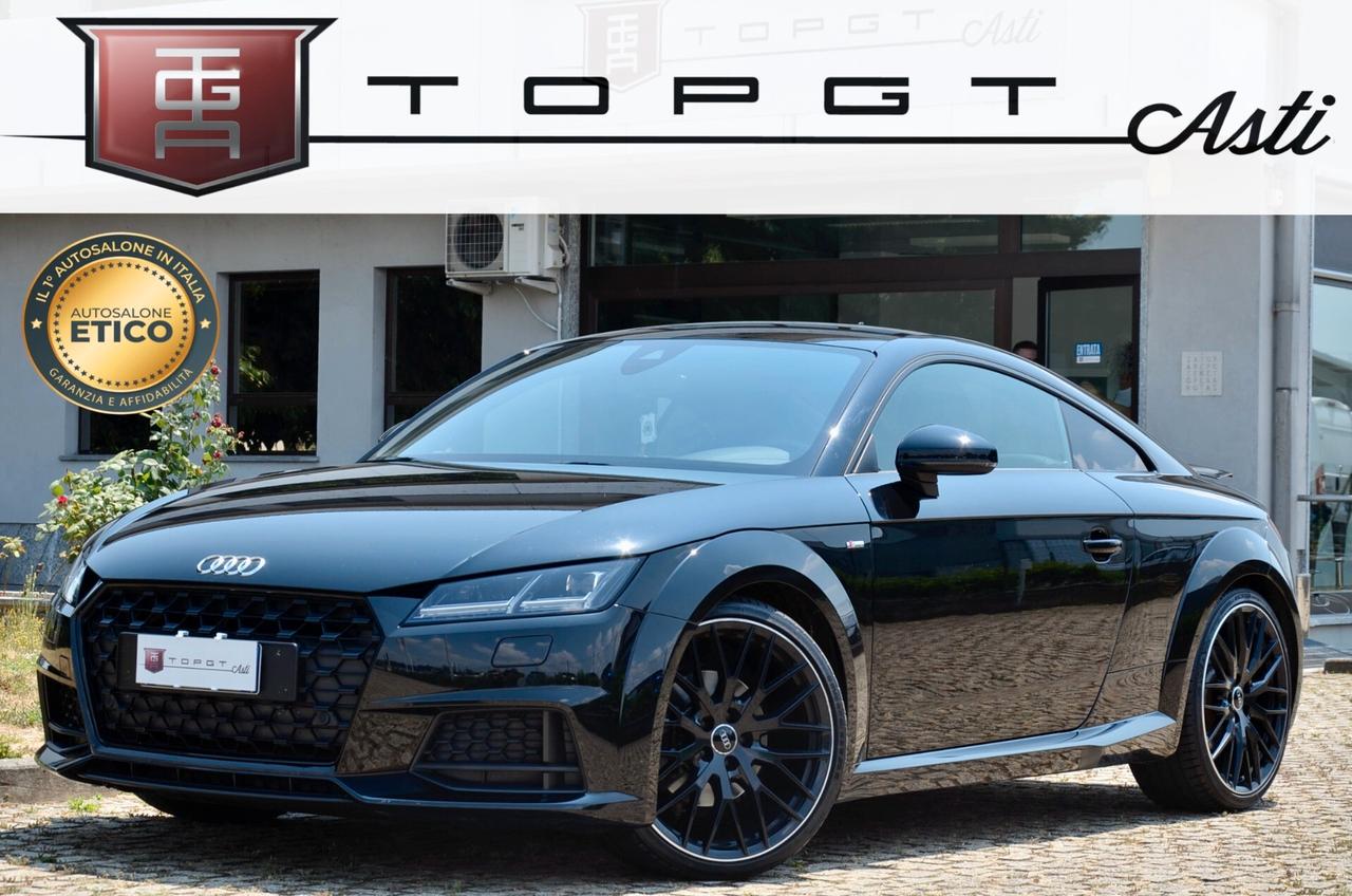 AUDI TT COUPE 40 2.0 TFSI 197cv S-TRONIC, BOLLO 6/26, EURO 6D, BANG & OLUFSEN, 19", FULL LED, RETROCAMERA, PERMUTE