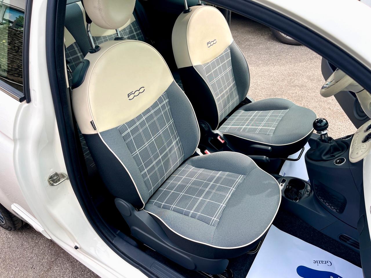 Fiat 500 1.2 Lounge easypower Gpl 69cv "TETTO PANCRUISE C