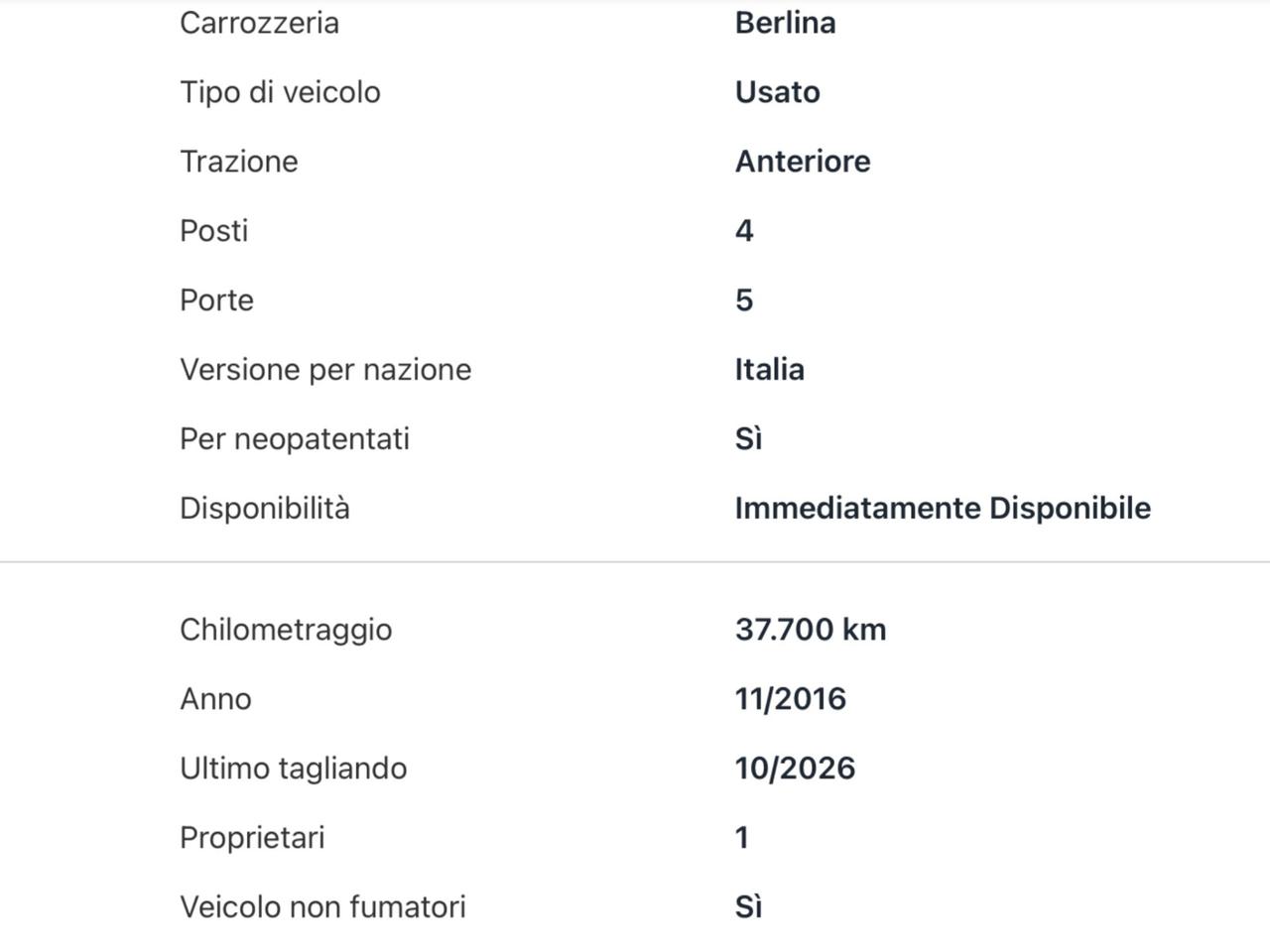 Lancia Ypsilon 1.2 69 CV 5 porte Platinum Si Neopatentati