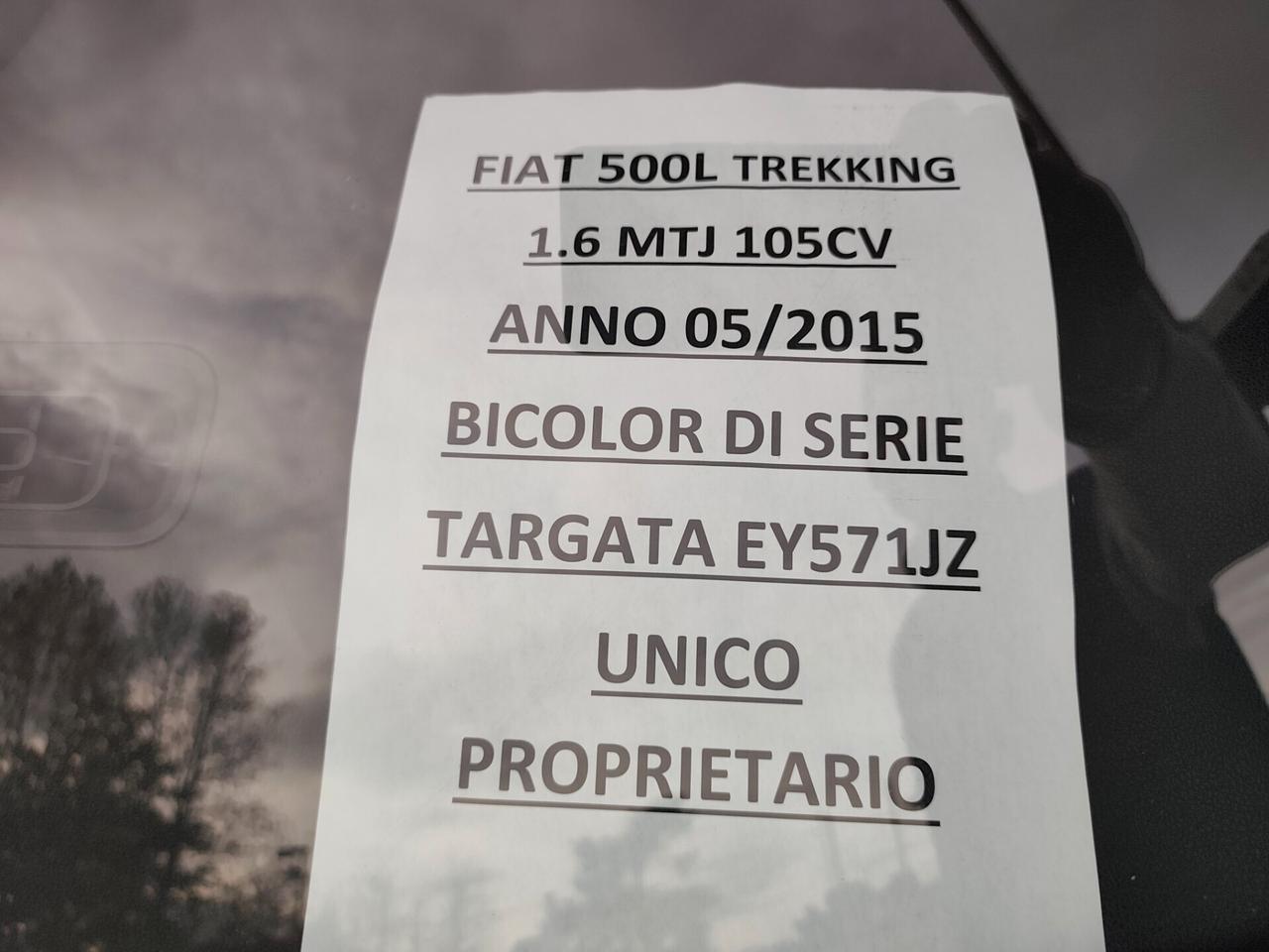 Fiat 500L 1.6 Multijet Trekking BICOLORE
