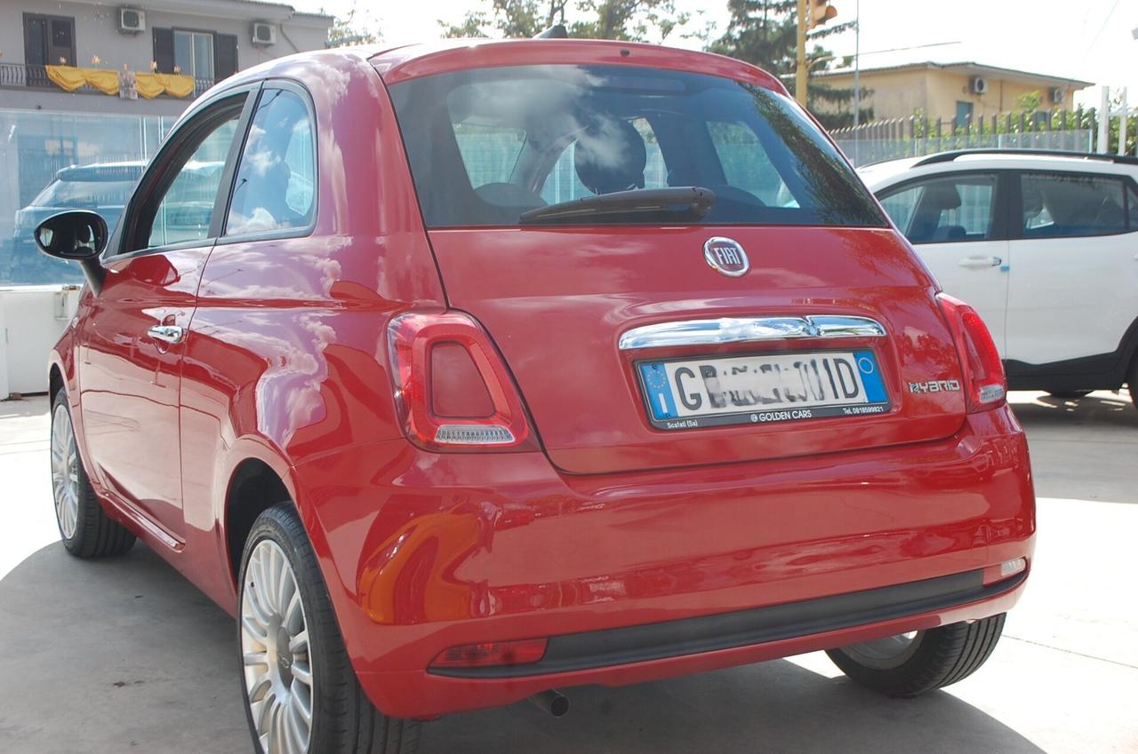 Fiat 500 1.0 hybrid Connect 70CV Uff Italy Led Lega USB