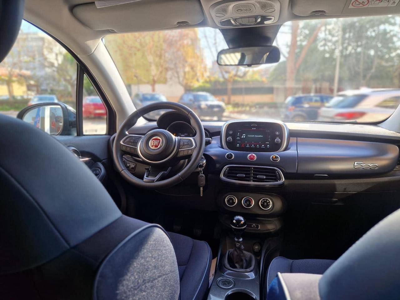 FIAt 500x 1.3 mjet 95cv ANNO 2022 SOLO 69.000 Km