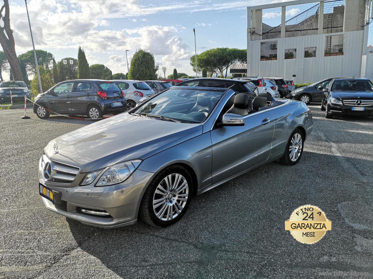 MERCEDES-BENZ E 220 CDI Cabrio BlueEFF. Avantgarde PROMO WEB