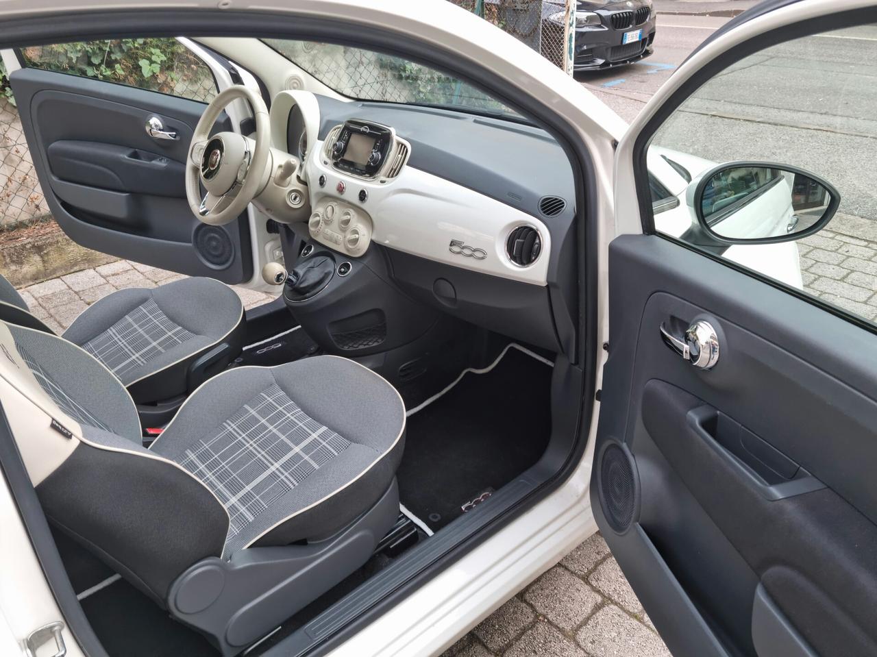 Fiat 500 1.2 Lounge 69cv anno2016 km67000 neopat