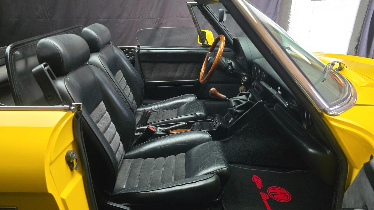 Alfa Romeo Spider certif. ASI con C.R.S