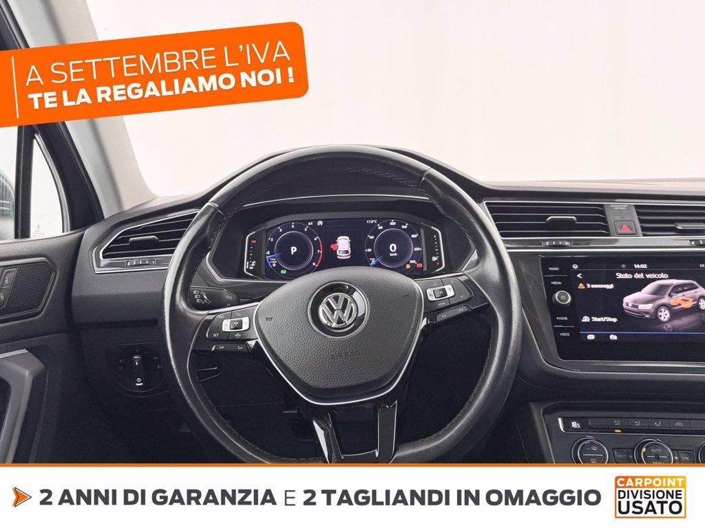 VOLKSWAGEN Tiguan 1.5 tsi advanced 150cv dsg del 2019