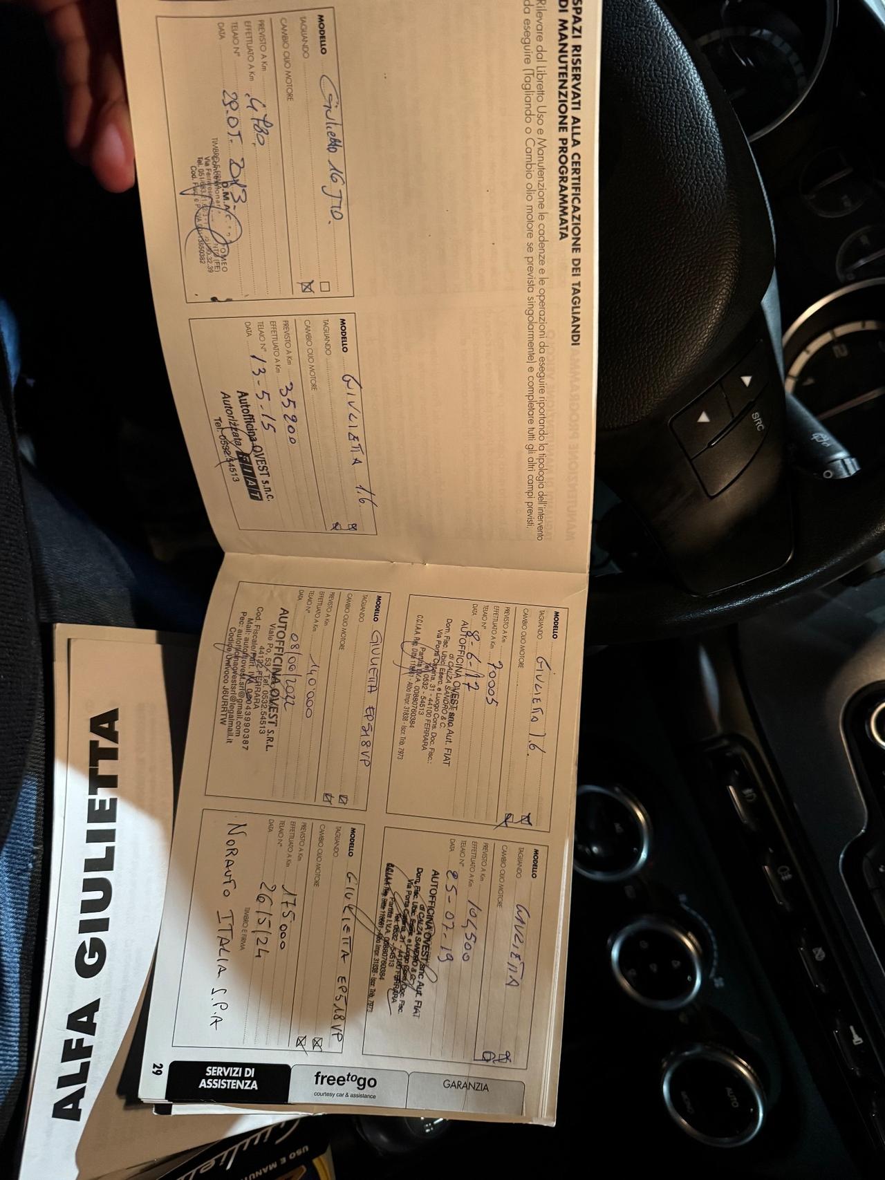 Alfa Romeo Giulietta 1.6 JTDm-2 105 CV Exclusive