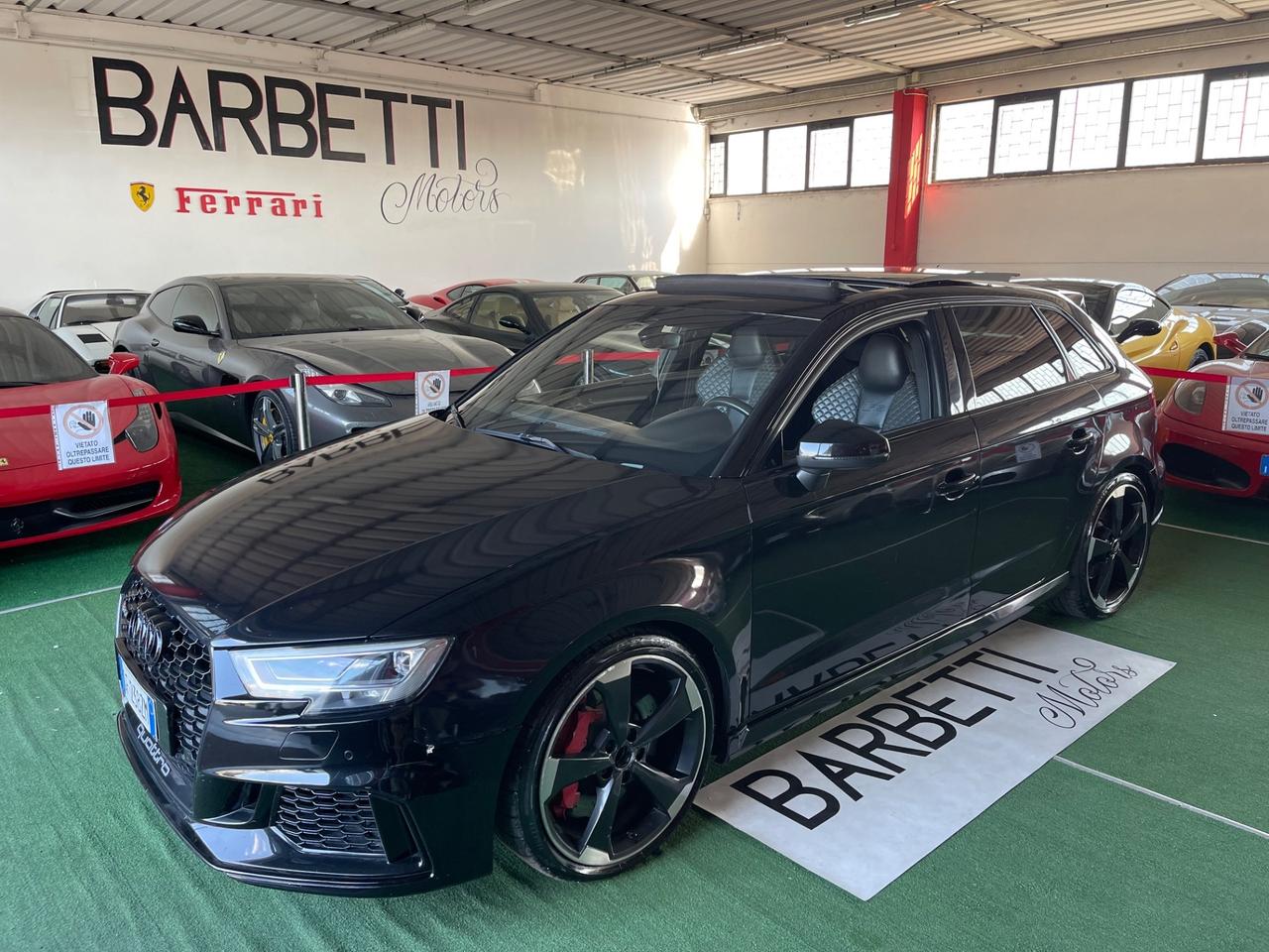 Audi RS3 SPB Quattro Virtual Tetto Scarico PERMUTE RATE