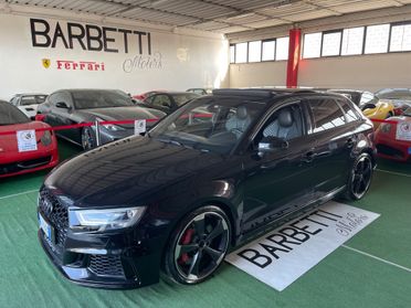 Audi RS3 SPB Quattro Virtual Tetto Scarico PERMUTE RATE